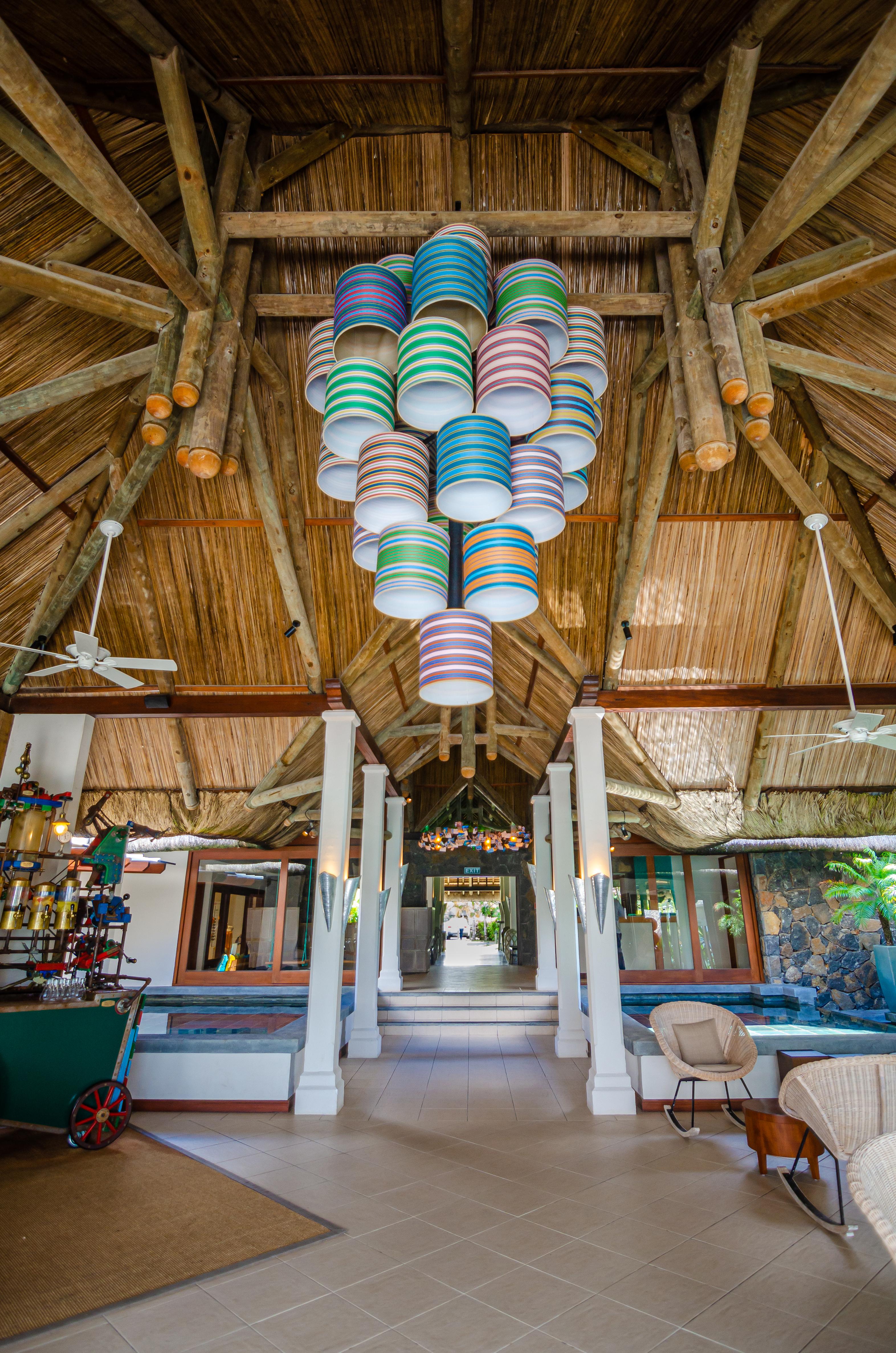 C Palmar - All Inclusive Belle Mare Exterior foto The interior of the lobby at the Four Seasons Resort Maldives at Landaa Giraavili